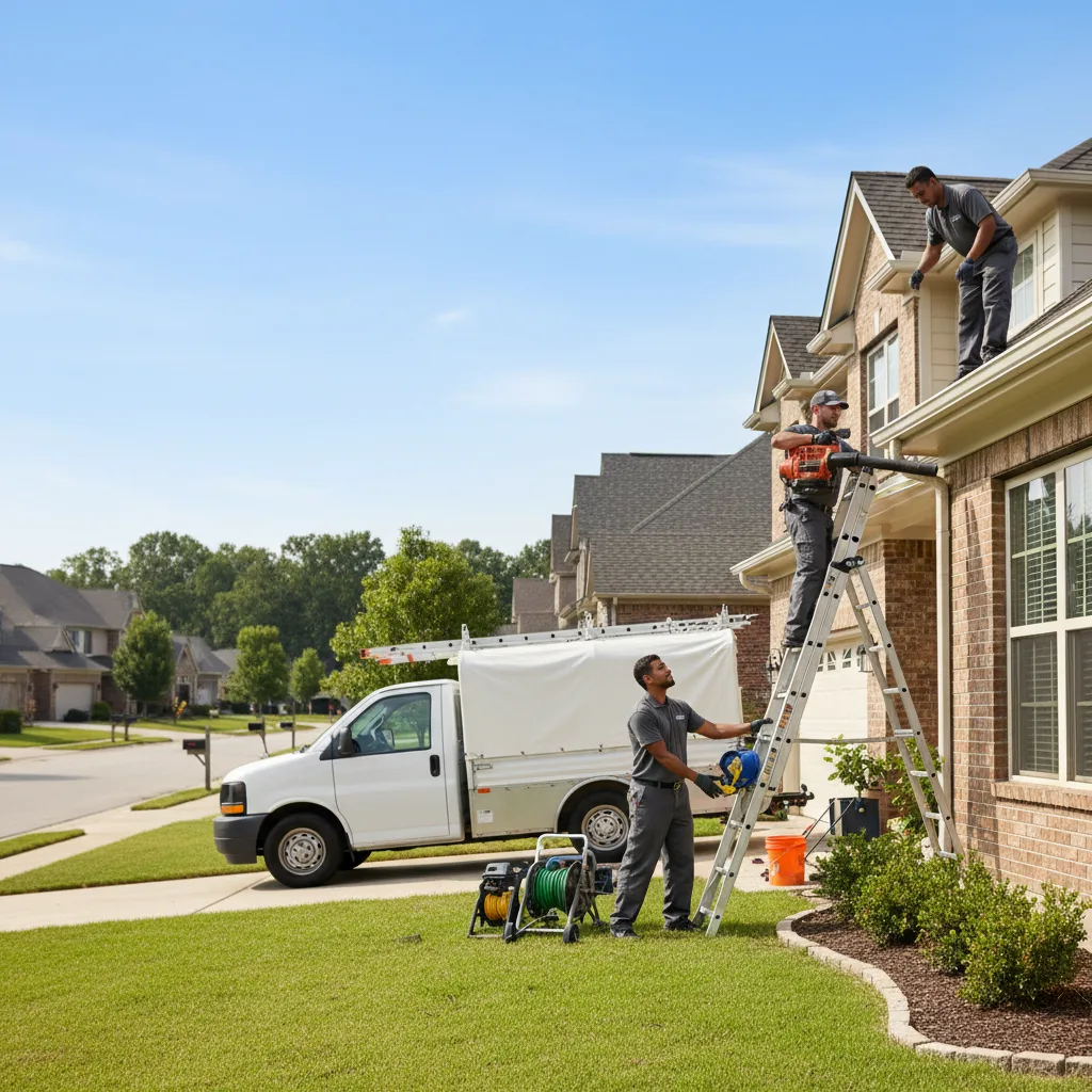 Home Gutter Service in Vian, OK near me